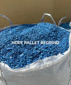 Industrial HDPE Blue Drum Regrind from Thailand to Vadodara